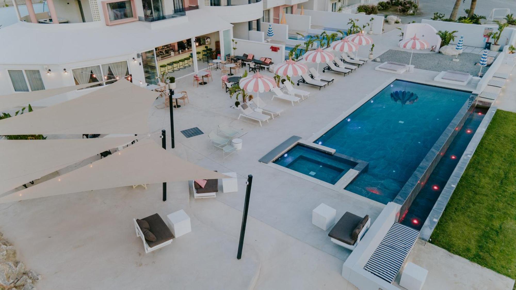 The Palms Concept Hotel Adults Only 16 Plus Faliraki Bagian luar foto