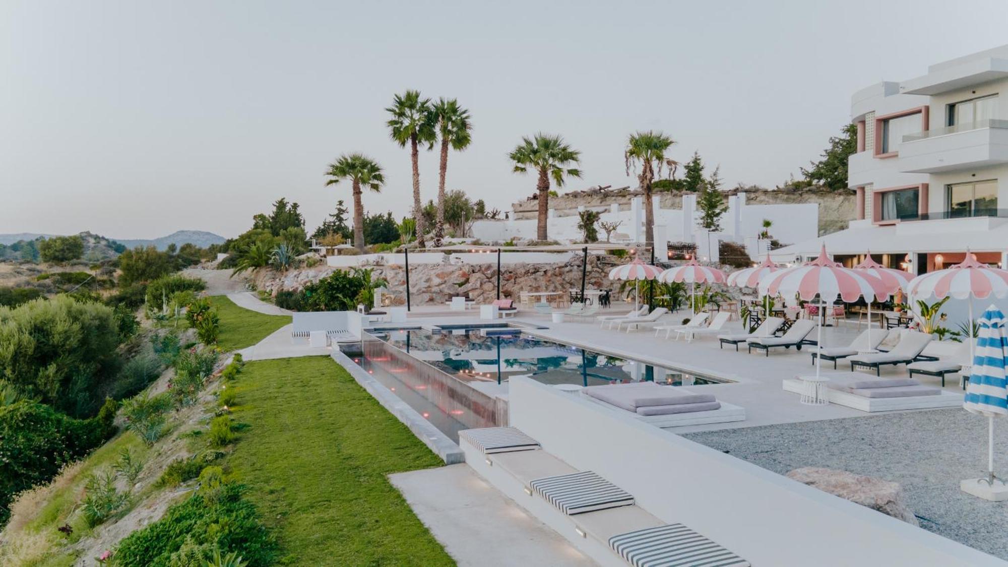 The Palms Concept Hotel Adults Only 16 Plus Faliraki Bagian luar foto