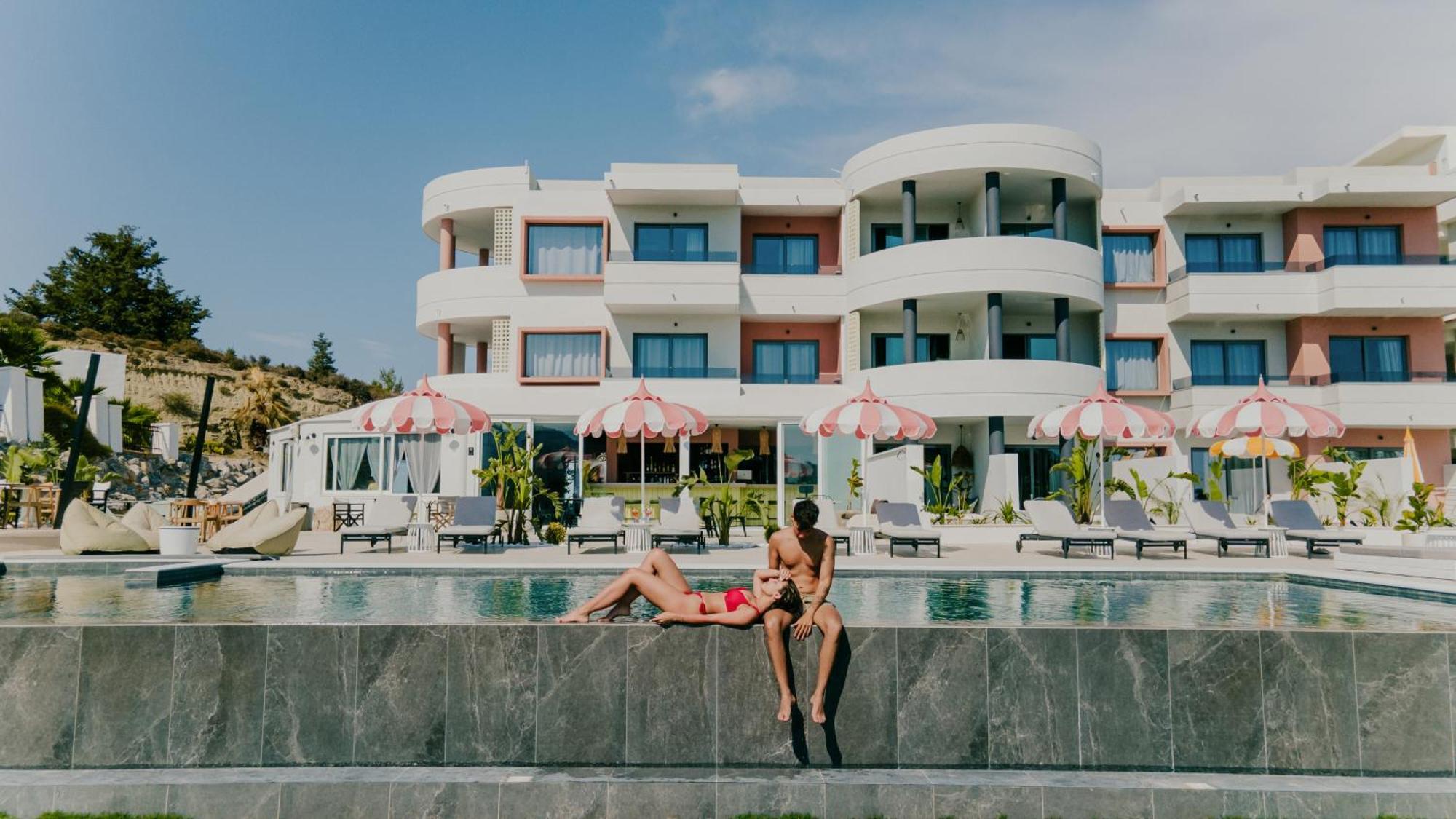 The Palms Concept Hotel Adults Only 16 Plus Faliraki Bagian luar foto