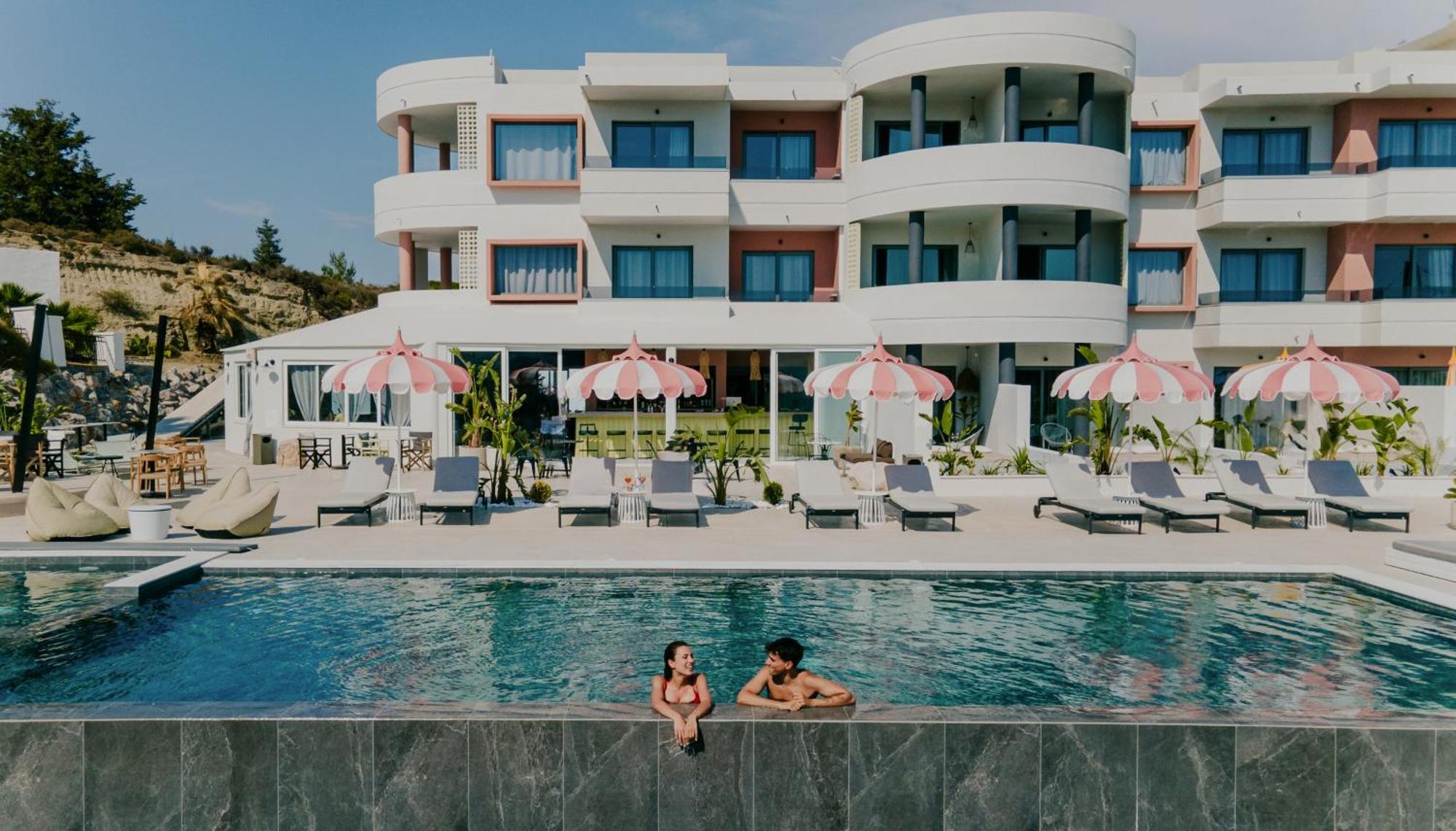 The Palms Concept Hotel Adults Only 16 Plus Faliraki Bagian luar foto