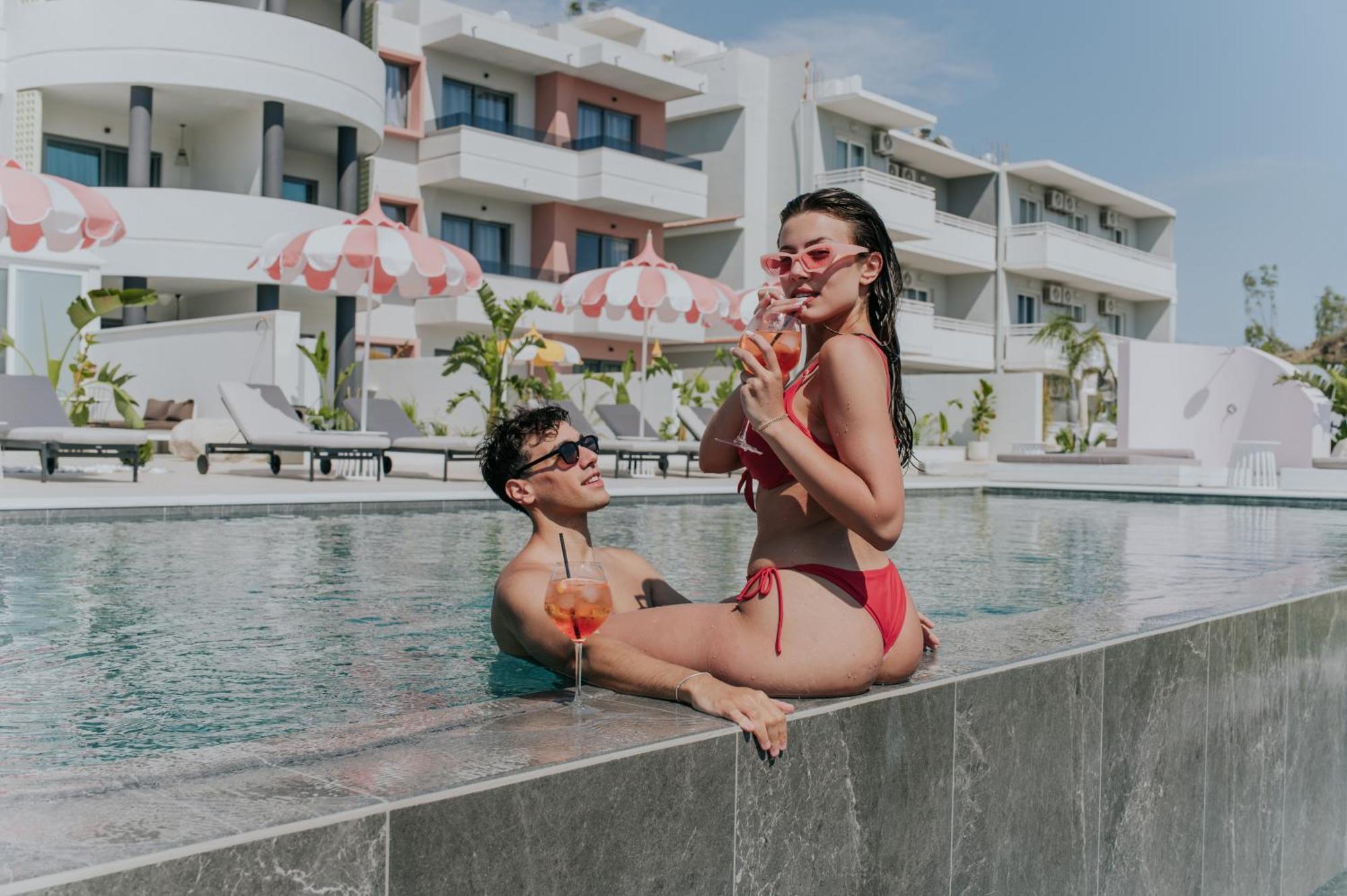 The Palms Concept Hotel Adults Only 16 Plus Faliraki Bagian luar foto