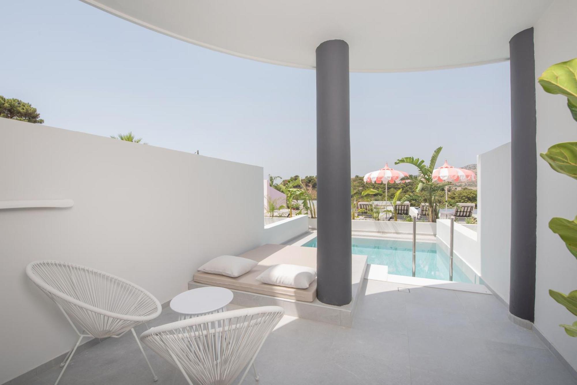 The Palms Concept Hotel Adults Only 16 Plus Faliraki Bagian luar foto
