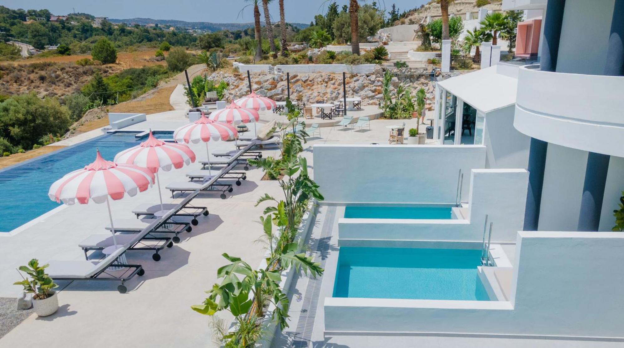 The Palms Concept Hotel Adults Only 16 Plus Faliraki Bagian luar foto